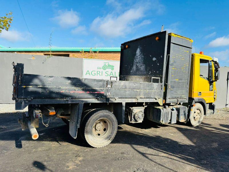 IVECO 75E16 7.5 TONNE TIPPING TRAILER*C/W BEHIND CAB STORAGE*VIDEO*