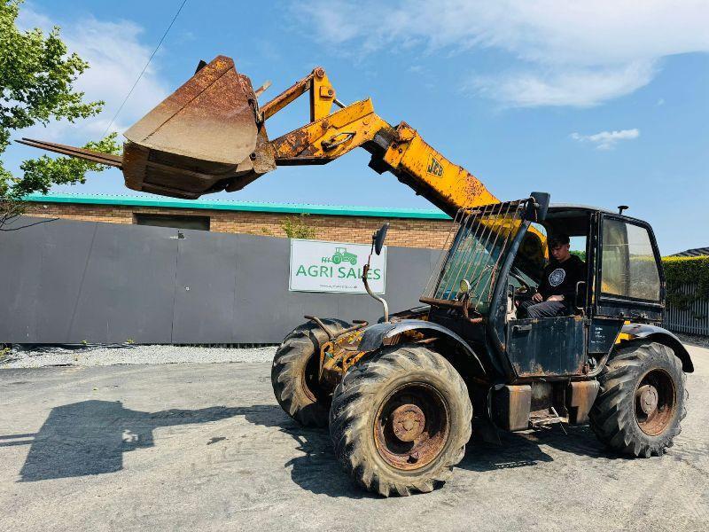 JCB 530-70 TELEHANDLER*C/W BUCKET & TINES*VIDEO*