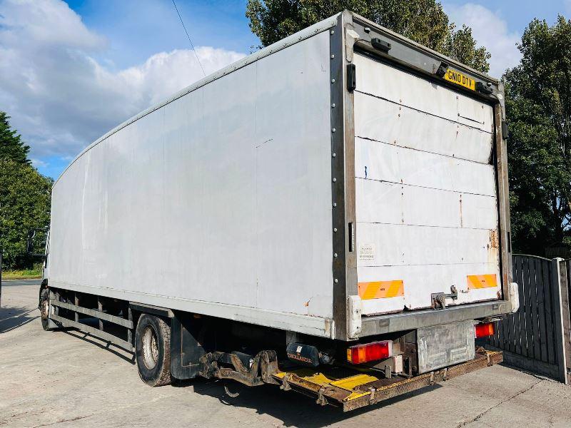 IVECO 180E25 E5 EUROCARGO 18 TON BOX TRUCK *YEAR 2010* C/W REAR TAIL LIFT 