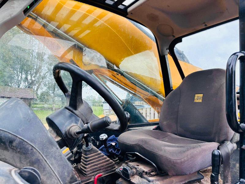 JCB 535-140 HI VIZ 4WD TELEHANDLER *YEAR 2014, 14 METER REACH* C/W TINES *VIDEO*