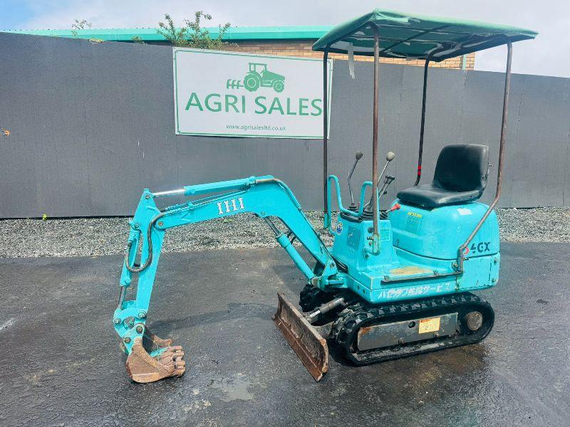 IHI IS-4GX3 TRACKED EXCAVATOR WITH CANOPY*C/W BUCKET*VIDEO*