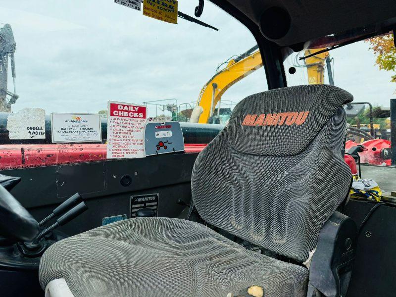 MANITOU MT 1335 TURBO TELEHANDLER*C/W PALLET TINES*YEAR 2018*VIDEO*