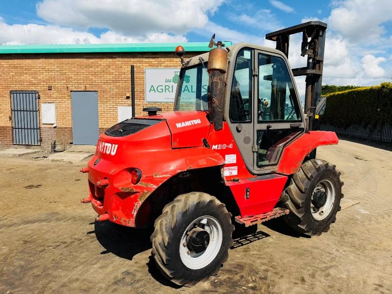 MANITOU M30-4 FORKLIFT*C/W PALLET TINES*YEAR 2013*VIDEO*