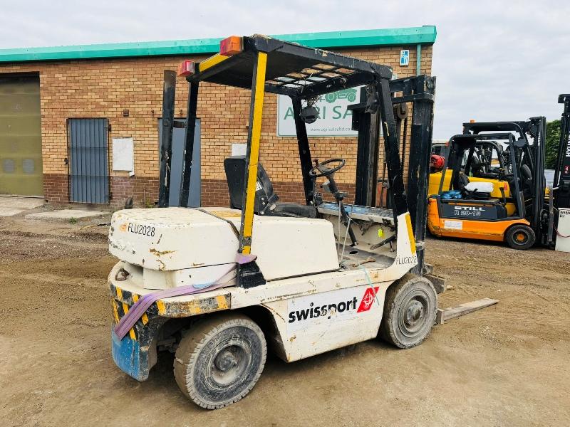 COVENTRY CLIMAX LTD DAQ2.5 1559 FORKLIFT*C/W PALLET TINES*VIDEO*