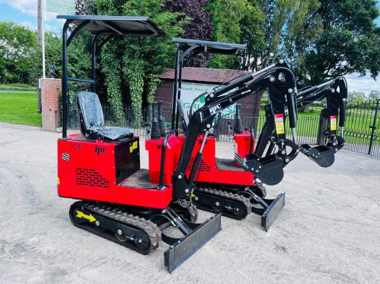 UNUSED JPC PC10 TRACKED EXCAVATOR * YEAR 2023, CHOICE OF 2*VIDEO*
