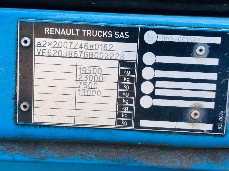 RENAULT D18 WIDE 4X2 BOX LORRY 30FT *C/W TAIL LIFT*VIDEO*