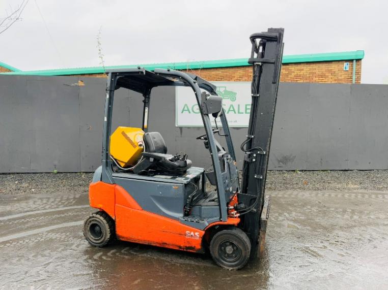 TOYOTA TRAIGO 48 18 ELECTRIC FORKLIFT*WONT CHARGE*VIDEO*