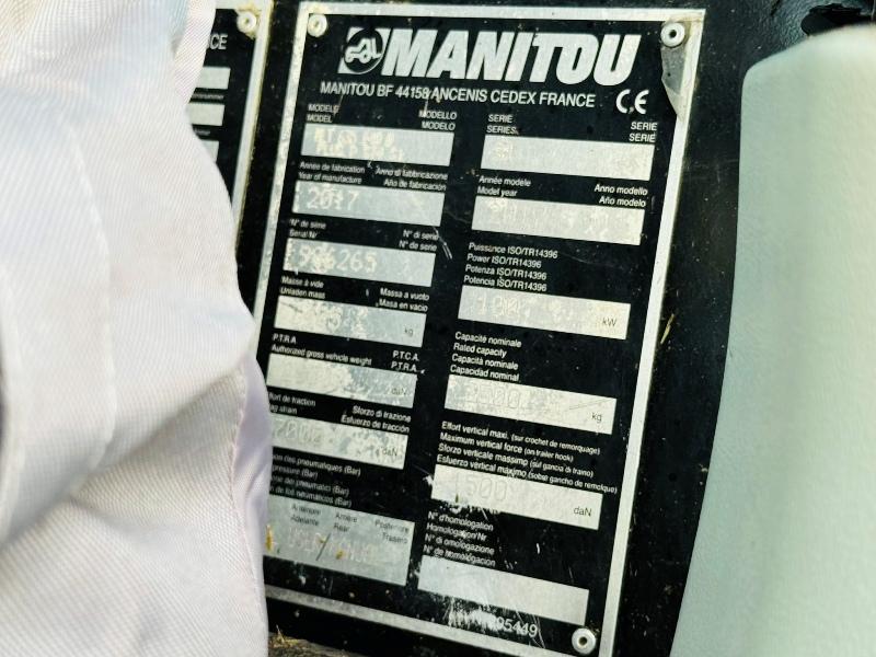 MANITOU MLT 635-140 V+ TELEHANDLER*YEAR 2017* BRAND NEW TYRES*VIDEO*