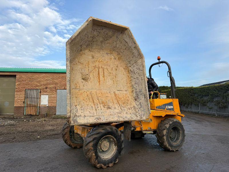 THWAITES MACH666 6 TONNE SWIVLE TIP DUMPER*3628 HOURS*VIDEO*