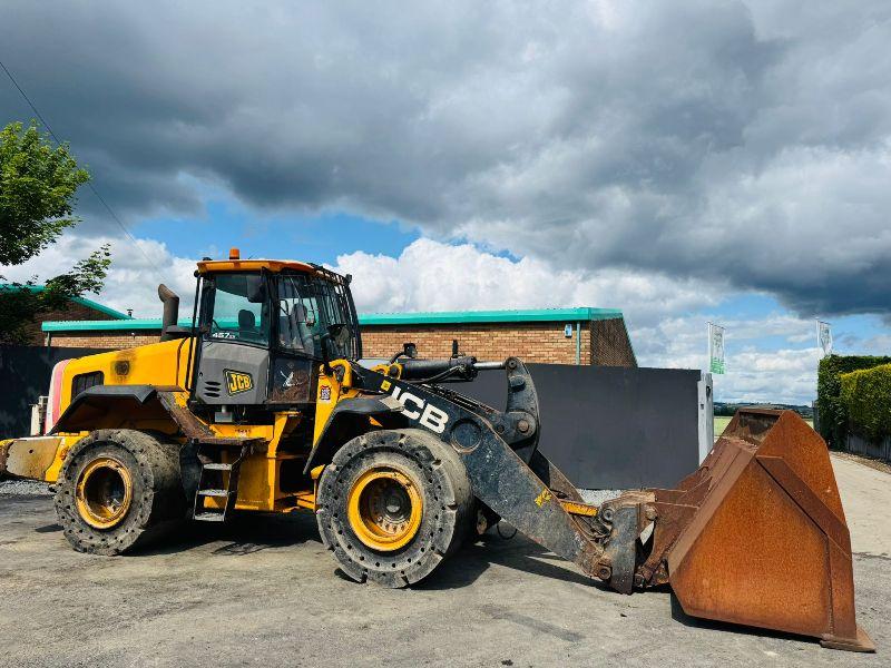 JCB 457 SHOVEL*CUMMINGS ENGINE*ENGINE TOP END TAP*2012*VIDEO*