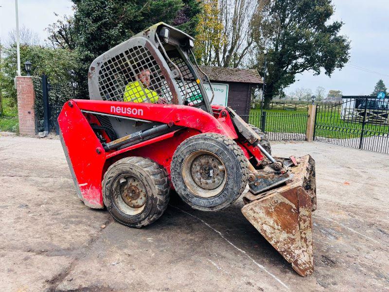 NEUSON 7015 SKIDTSEER C/W BUCKET *VIDEO*