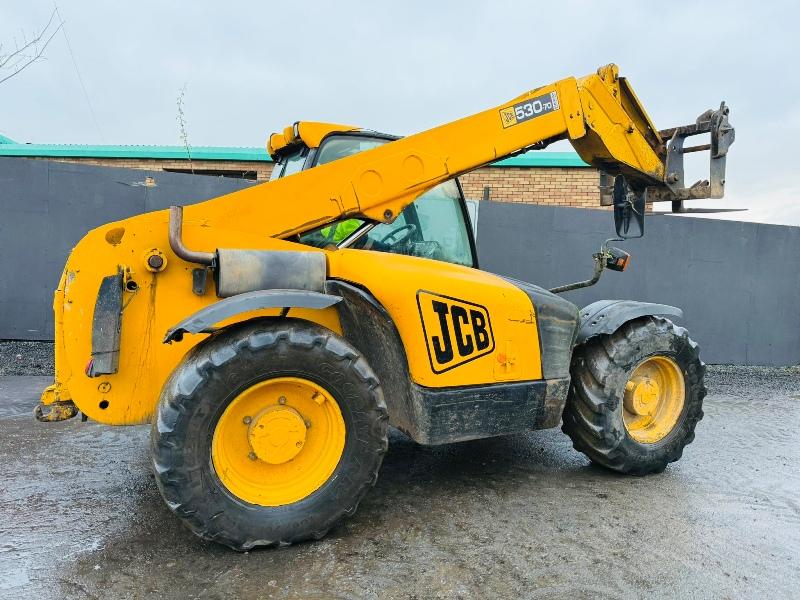 JCB 530-70 FARM SPECIAL 4WD TELEHANDLER *C/W PALLET TINES*VIDEO*