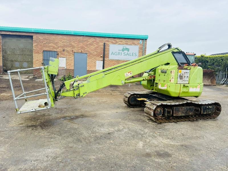 HITACHI TRACKED MANLIFT*C/W RUBBER BLOCK PADS*VIDEO*