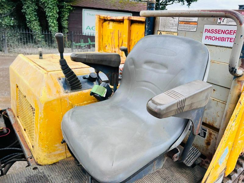 YANMAR C30R TRACKED DUMPER *YEAR 2009* C/W ROLE FRAME AND CANOPY *VIDEO*