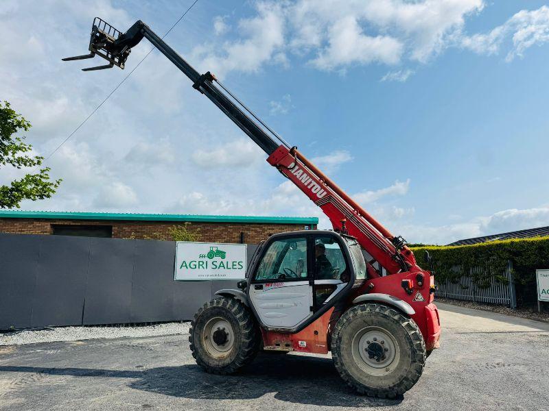 MANITOU MT932 4WD TELEHANDLER *C/W PALLET TINES*VIDEO*