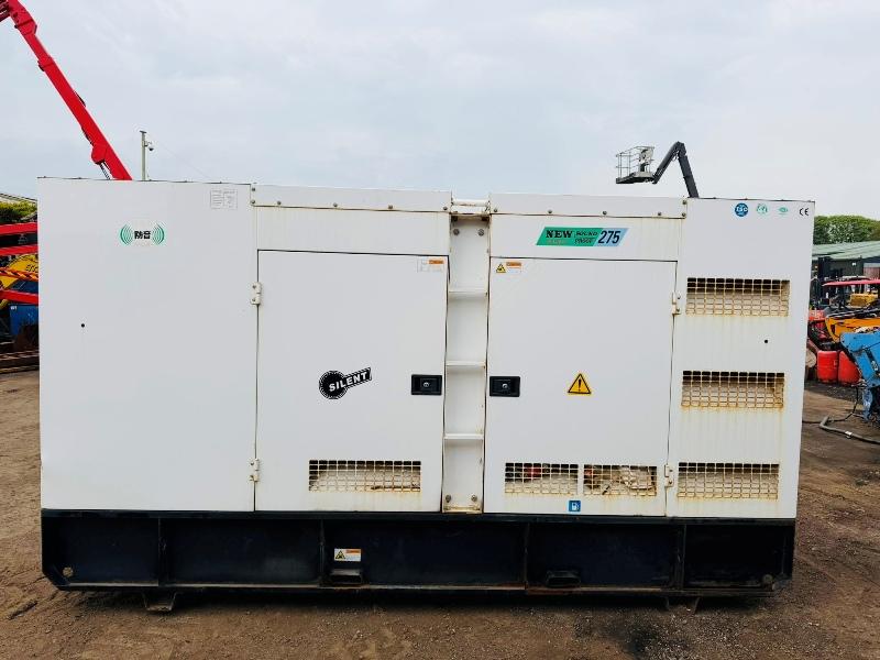 ASHITA POWER 275 KVA GENERATOR*YEAR 2023*3704 HOURS*VIDEO*
