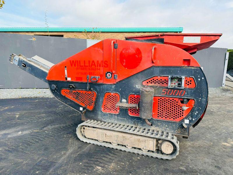 RED RHINO 5000 MINI CRUSHER*YEAR 2012*1332 HOURS*VIDEO*