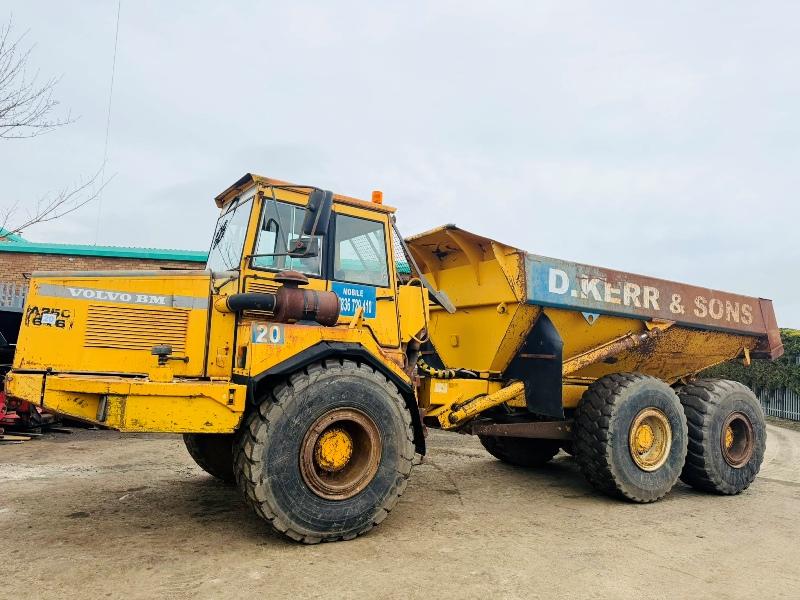 VOLVO A25C DUMP TRUCK*C/W HYDRAULIC TIP*VIDEO*