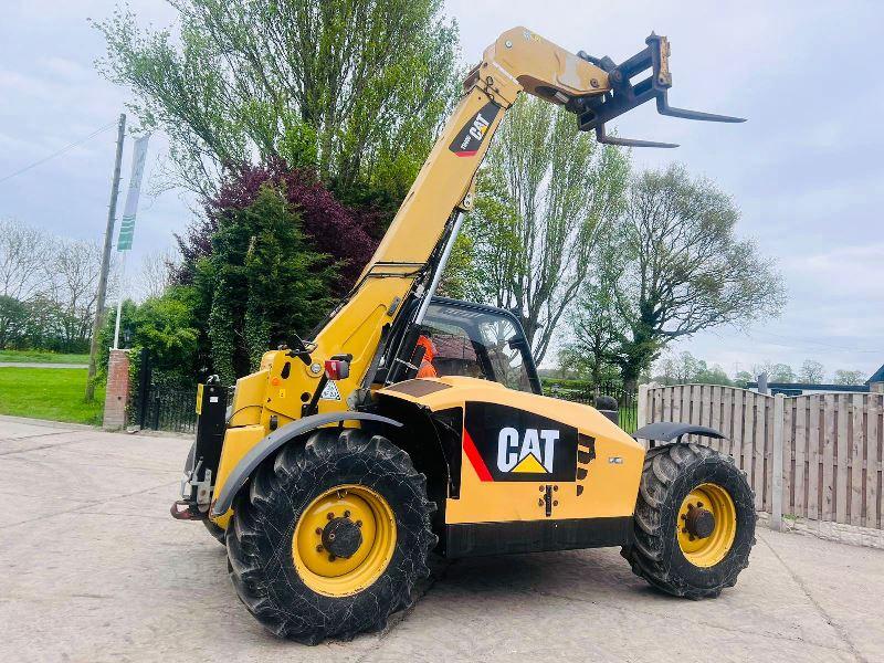 CATERPILLAR TH406AG 4WD TELEHANDLER *AG-SPEC , YEAR 2012* C/W PALLET TINES *VIDEO*
