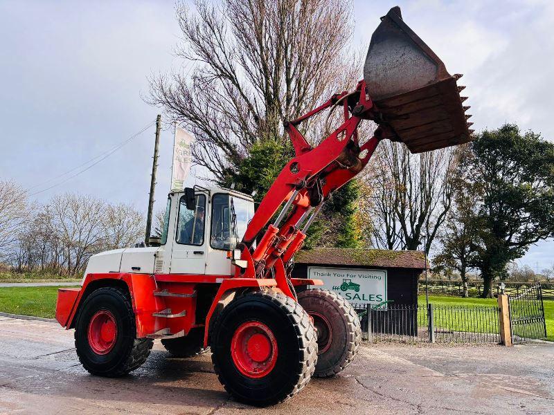 SCHAEFF SKL873 4WD LOADING SHOVEL C/W PERKINS ENGINE *VIDEO*