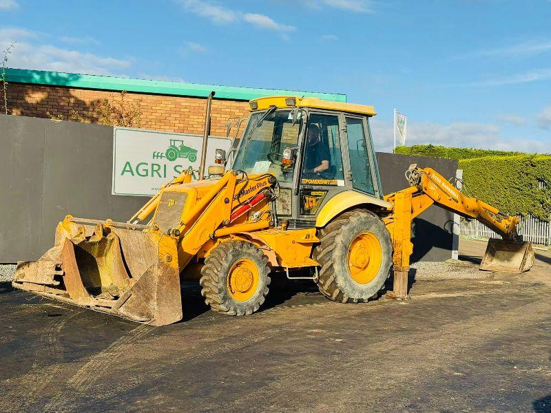 JCB 3CX SITEMASTER + PROJECT 8 4WD*C/W 4 IN ONE BUCKET*POWER SHIFT*VIDEO*