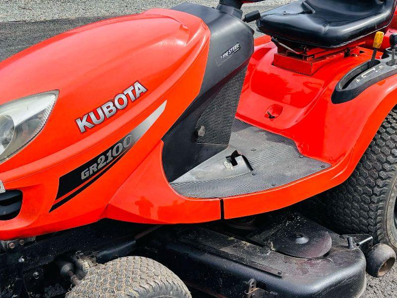 KUBOTA GR2100 LAWNMOWER*READING 489 HOURS*VIDEO*
