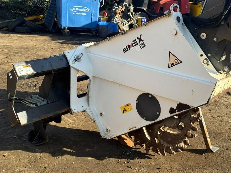 SIMEX TA300 WHEEL SAW*TO SUIT SKIDSTEER*YEAR 2018*VIDEO*