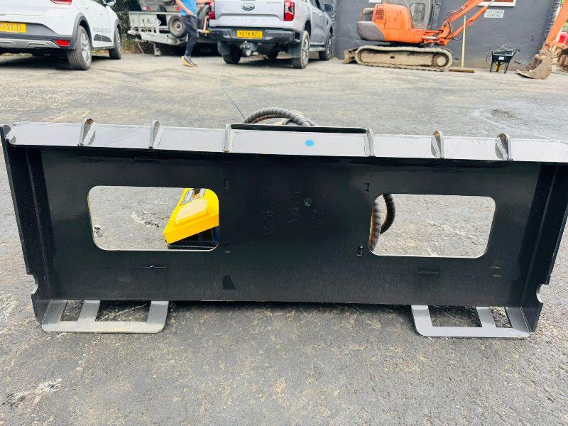 NEW*2025*CAPTOK CK-D680 HYDRAULIC POST KNOCKER TO SUIT SKIDSTEER*VIDEO*