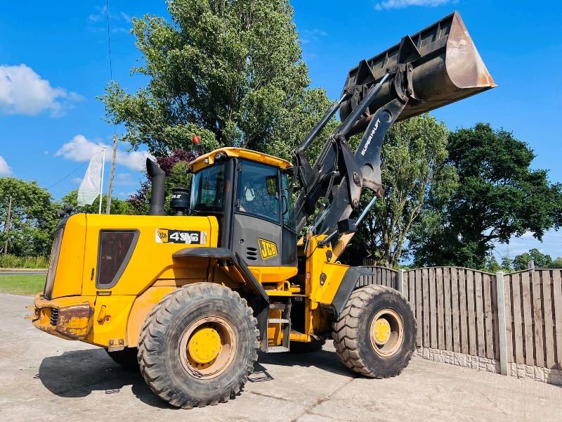 JCB 436EHT 4WD WASTE MASTER LOADING SHOVEL C/W BUCKET *VIDEO*