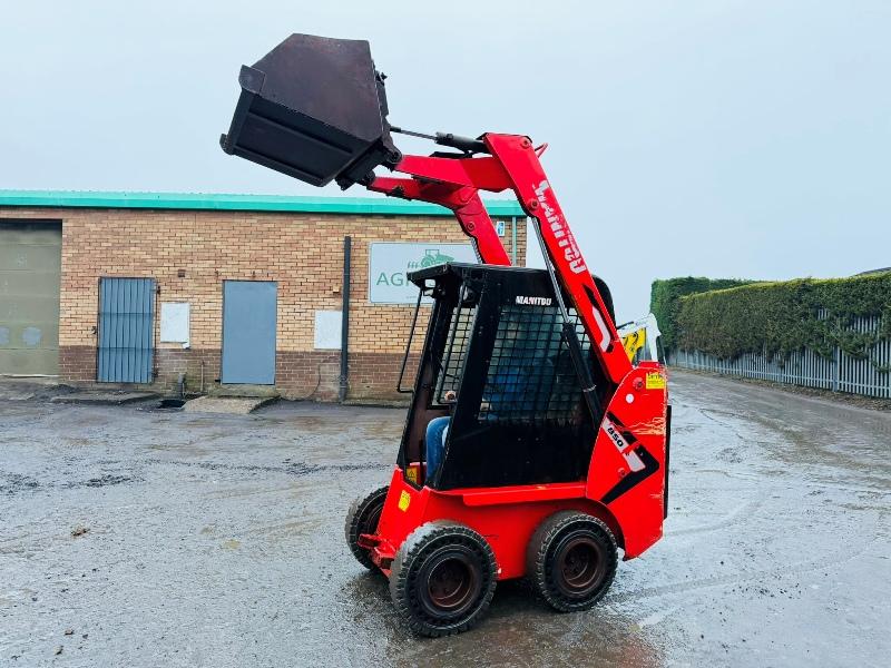MANITOU 850R SKIDSTEER*C/W BUCKET*ONLY 640 HOURS*YEAR 2022*VIDEO*