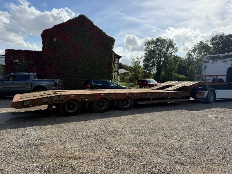 MAC LOW LOADER TRAILER*C/W NECK RAMPS*YEAR 2008*VIDEO*