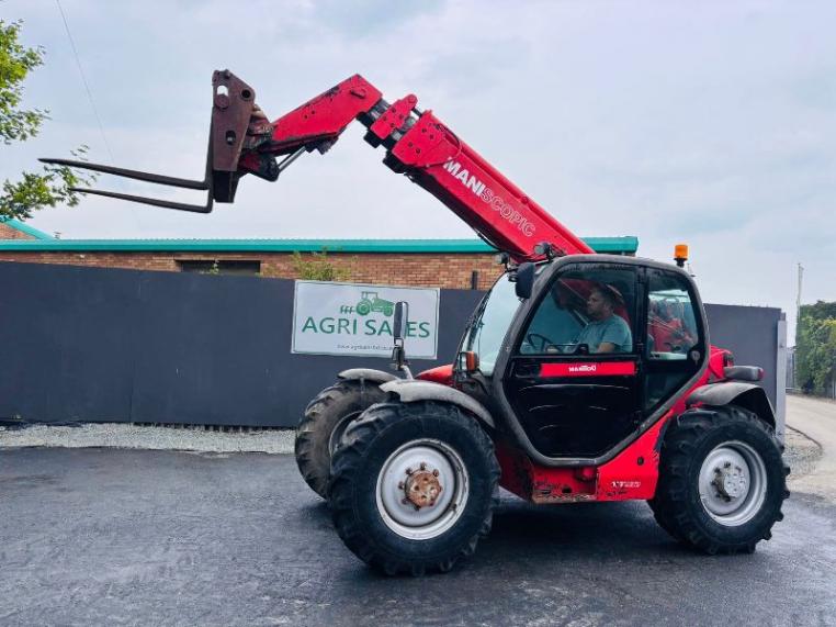MANITOU MT932 TELEHANDLER *C/W PALLET TINES*VIDEO*