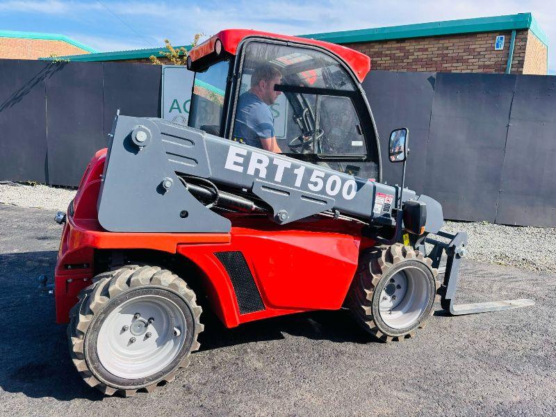 *NEW UNUSED* EVERUN ERT1500 TELEHANDLER*C/W BUCKET AND TINES*VIDEO*