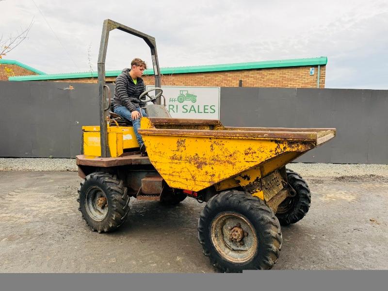 THWAITES 4000 STRAIGHT TIP DUMPER*C/W PERKINS ENGINE*VIDEO*