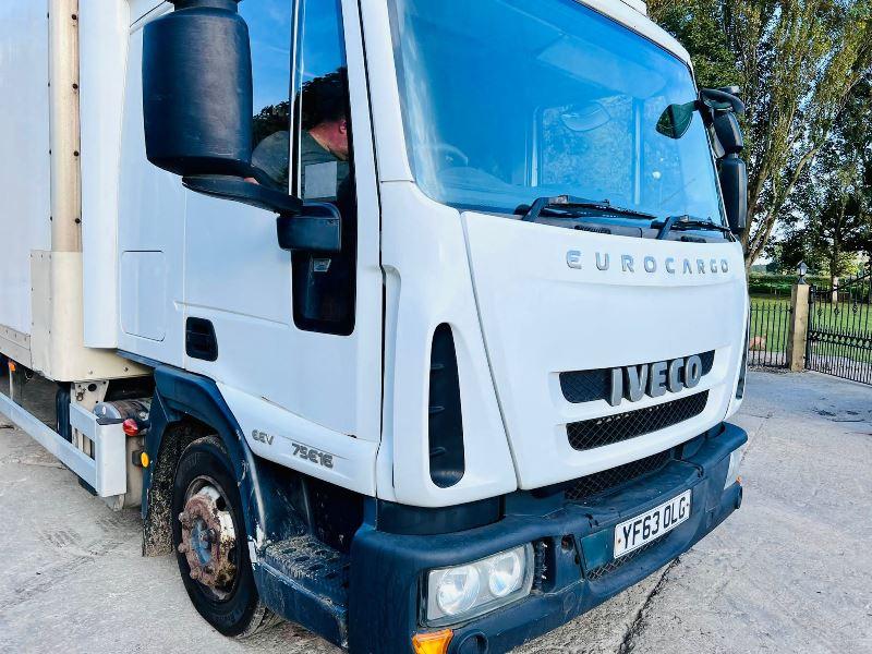 IVECO EUROCARGO 7.5 TON BOX TRUCK *YEAR 2013* C/W REVERSE CAMERA *VIDEO*