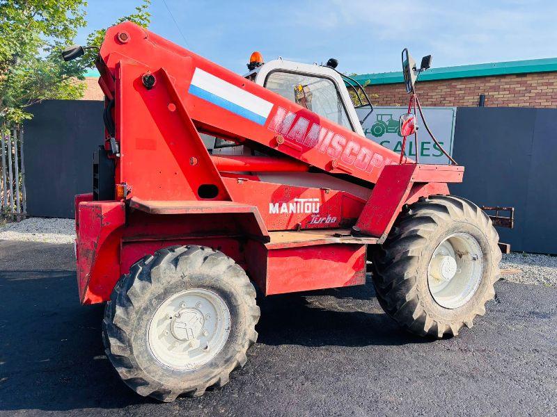 MANITOU MT 425 TELEHANDLER*C/W PALLET TINES*VIDEO*