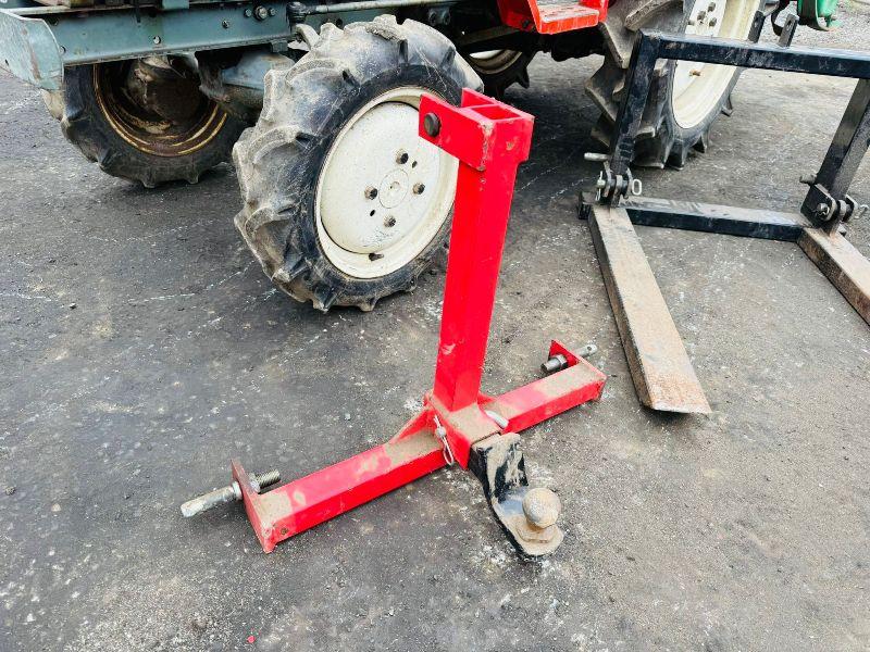 YANMAR YM1702D COMPACT TRACTOR*C/W ROTOVATOR*VIDEO*