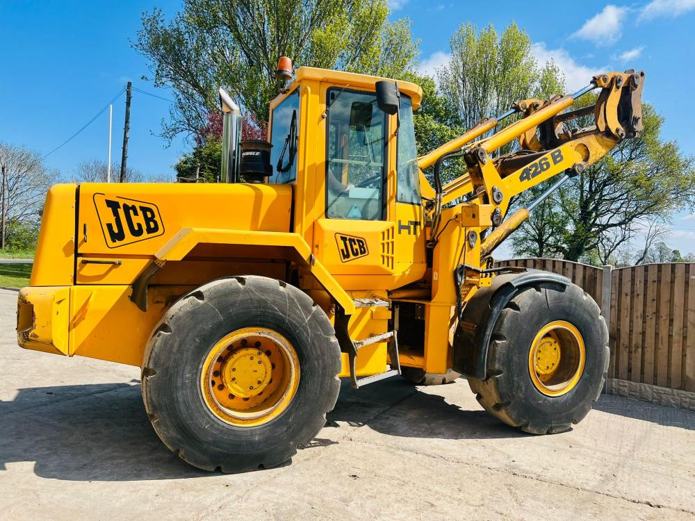 JCB 426 4WD LOADING SHOVEL *8832 HOURS* C/W WEIGH LOAD MONITOR * SEE VIDEO *