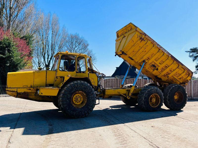 VOLVO BM 6X6 ARTICULATED DUMP TRUCK C/W HYDRAULIC TIP *VIDEO*