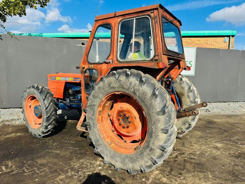 SAME SATURNO 80 4WD TRACTOR*C/W REAR LINKAGE*VIDEO*