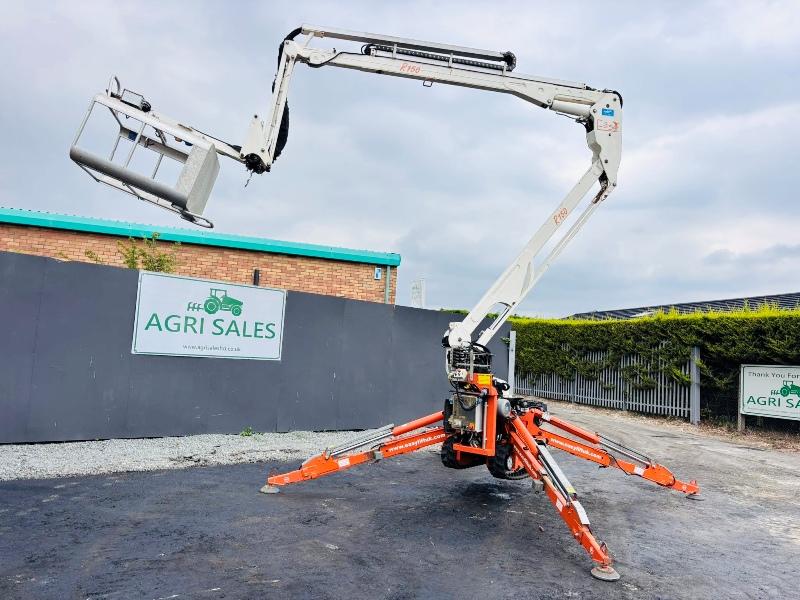 EASYLIFT TRACKED MANLIFT*C/W SAFETY BASKET*ONLY 1211 HOURS*VIDEO*