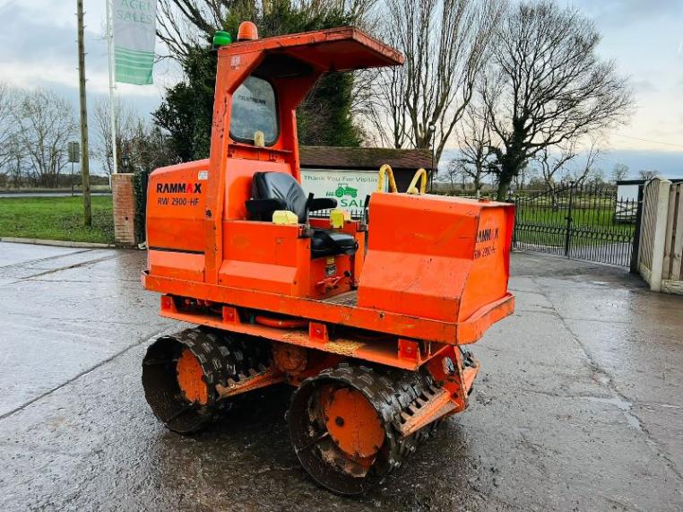 RAMMAX RW2900-HF PADFOOT ROLLER * YEAR 2008 * C/W KUBOTA ENGINE *VIDEO*