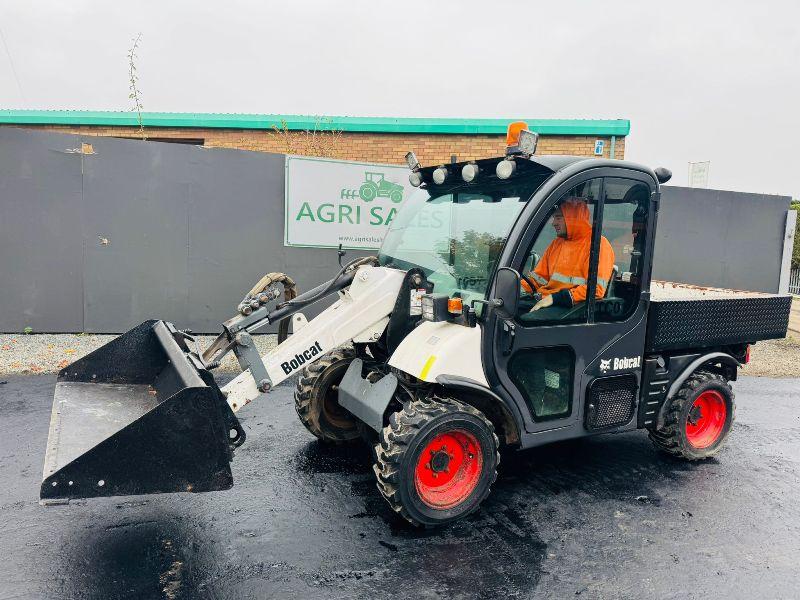 BOBCAT 5600 TOOLCAT UTILITY WORK MACHINE*3913 HOURS*C/W BUCKET*VIDEO*