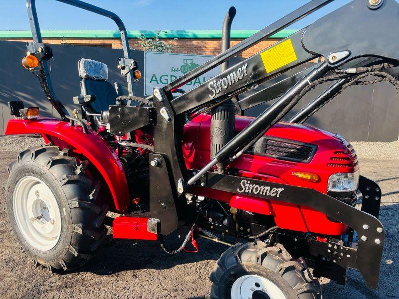 *NEW UNUSED* SIROMER 304 4WD TRACTOR WITH LOADER *C/W BUCKET* YEAR 2025*