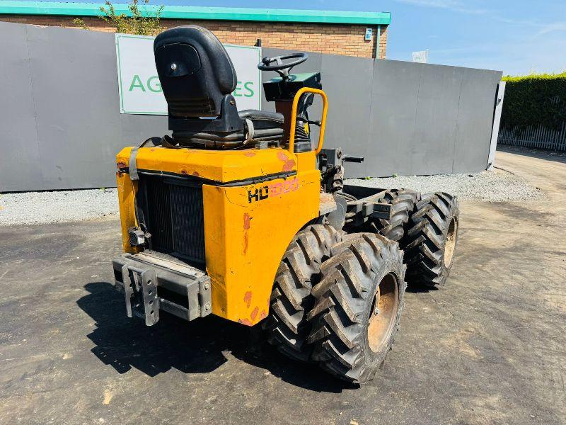 TEREX 1 TONNE HD1000*C/W DUEL WHEELS*1134 HOURS*YEAR 2010*VIDEO*