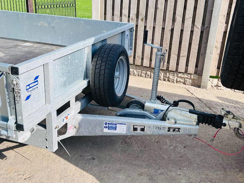 IFOR WILLIAMS TRI-AXLE DROP SIDE TRAILER * YEAR 2022 * C/W LED LIGHTS *VIDEO*