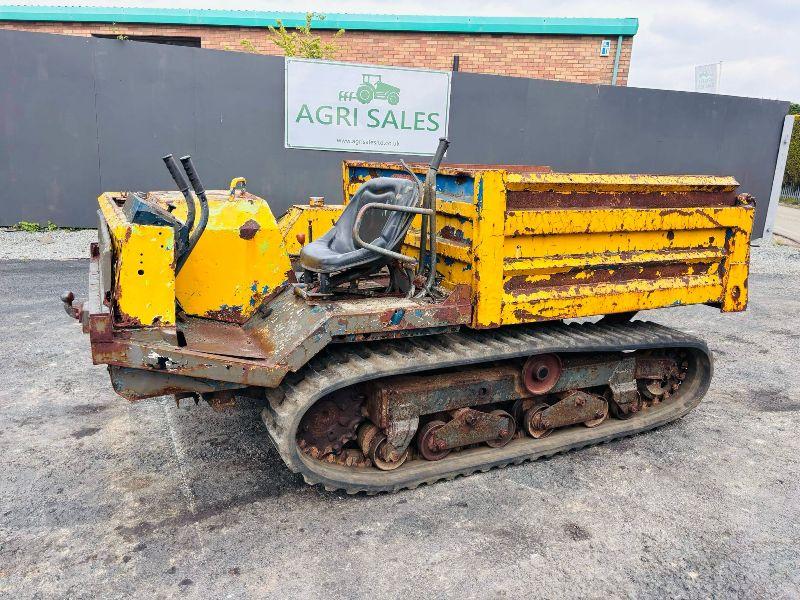 YANMAR 3 TONNE TRACKED DUMPER *C/W HYDRAULIC TIP*VIDEO*