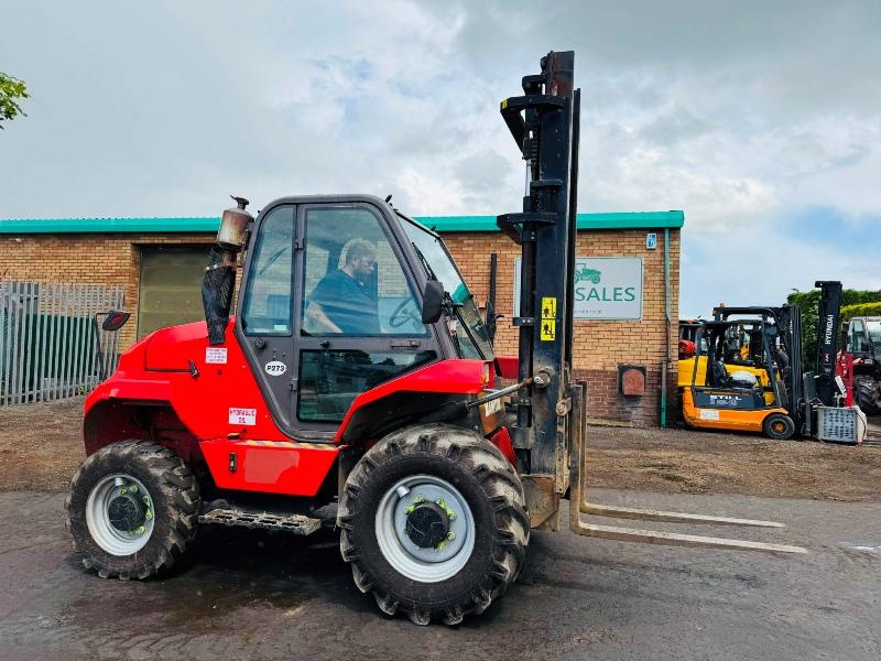MANITOU M30-4 FORKLIFT*C/W PUH*YEAR 2016*8561 HOURS*VIDEO*