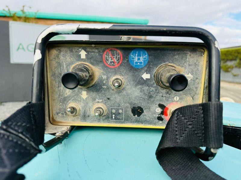 AMMANN ARR.1575 REMOTE CONTROL PADFOOT TRENCH ROLLER*YEAR 2019*VIDEO*