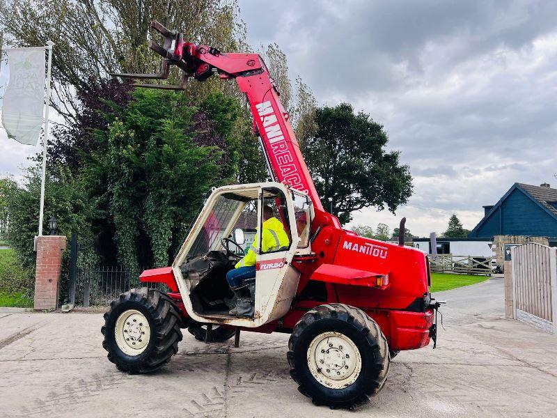 MANITOU MLT626 4WD TELEHANDLER C/W PALLET TINES *VIDEO*